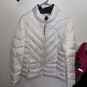 White Puffer Coat
